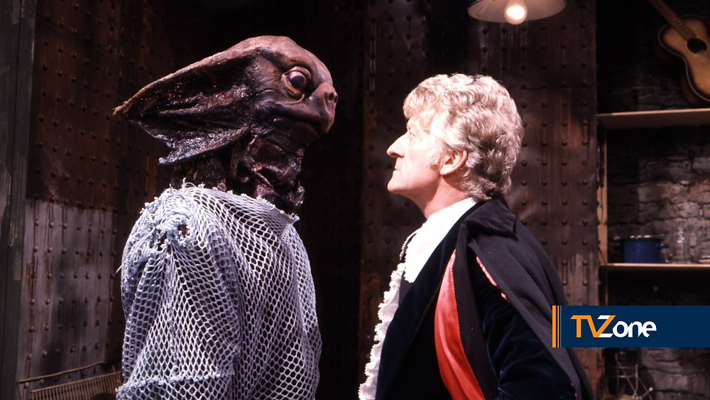 CLASSIC DOCTOR WHO ADVENTURE WITH JON PERTWEE COMES TO BBC FOUR AHEAD OF THE WAR BETWEEN LAUNCH