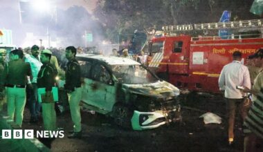 Delhi explosion: Eight killed after explosion near Red Fort landmark, police say