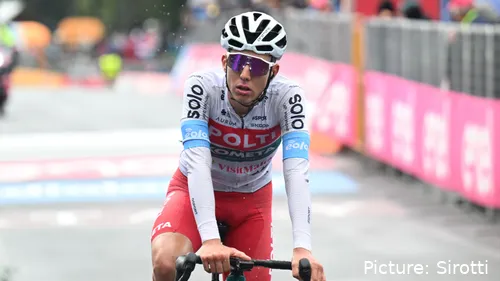 Davide Piganzoli finished 14th overall at the Giro d'Italia