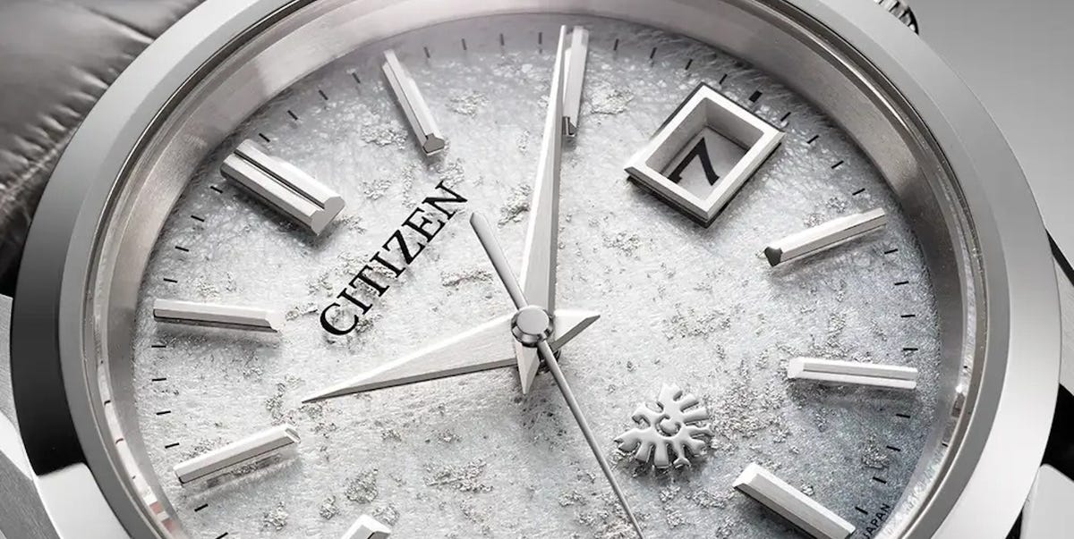 These New Citizen Watches Are a Perfect Affordable Alternative to the Grand Seiko Snowflake