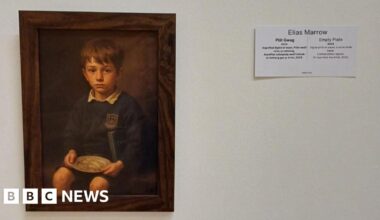 Artist sneaks AI-generated print into National Museum Cardiff gallery