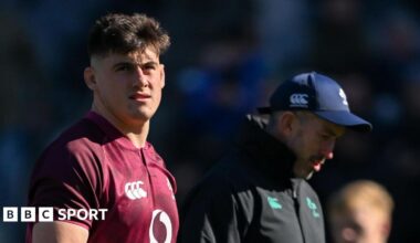Dan Sheehan pictured during Ireland's captain's run at Soldier Field