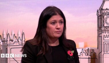 Sunday with Laura Kuenssberg: Lisa Nandy apologises after ‘unknowingly’ breaching football watchdog appointment rules