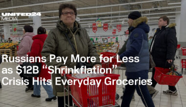 Russians Pay More for Less as $12B “Shrinkflation” Crisis Hits Everyday Groceries — UNITED24 Media