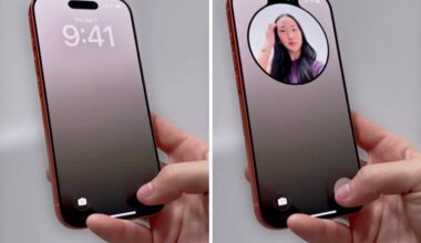 iPhone ‘Lock Screen Mirror’ feature lets you quickly check your hair/teeth without opening the camera