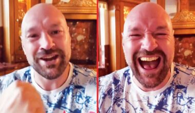Tyson Fury posts video celebrating the fight that ‘made him a legend’