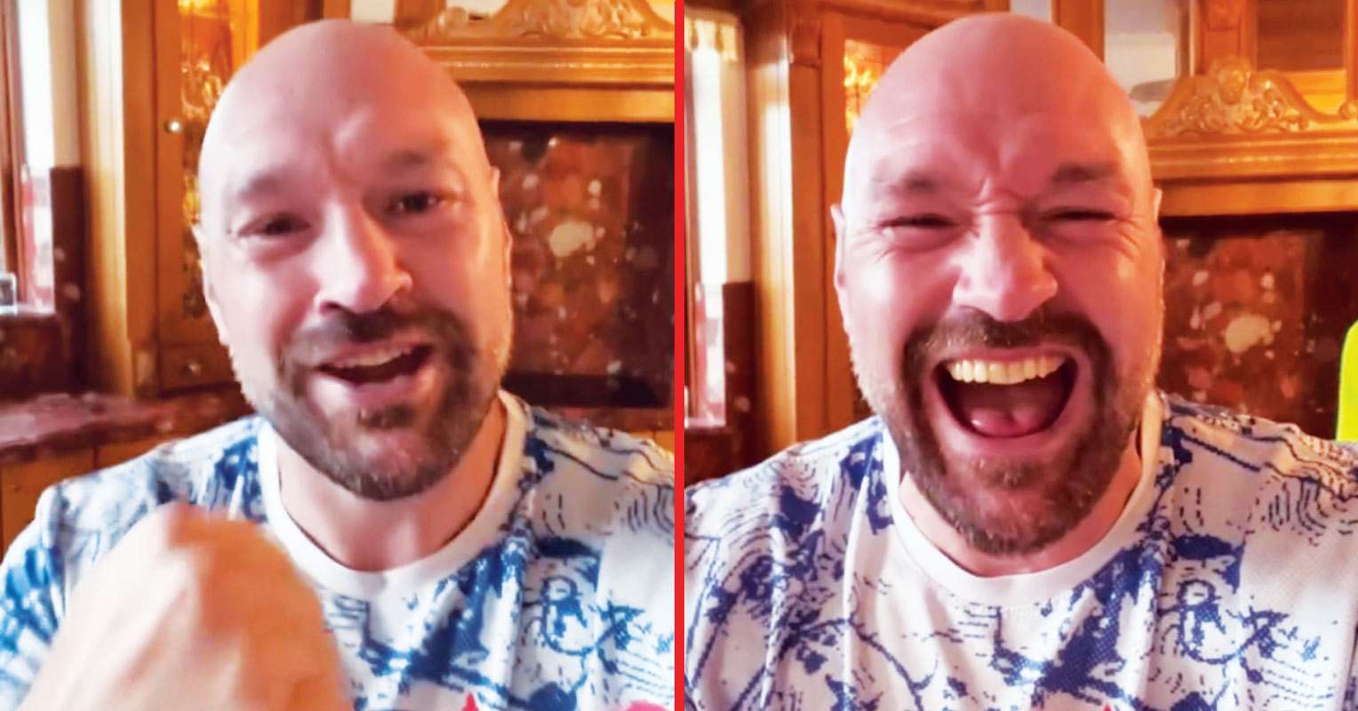 Tyson Fury posts video celebrating the fight that ‘made him a legend’