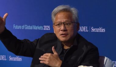 Nvidia CEO Jensen Huang speaking at the Citadel Securities Future Of Global Markets 2025: AI &amp; The Next Frontier of Growth event.