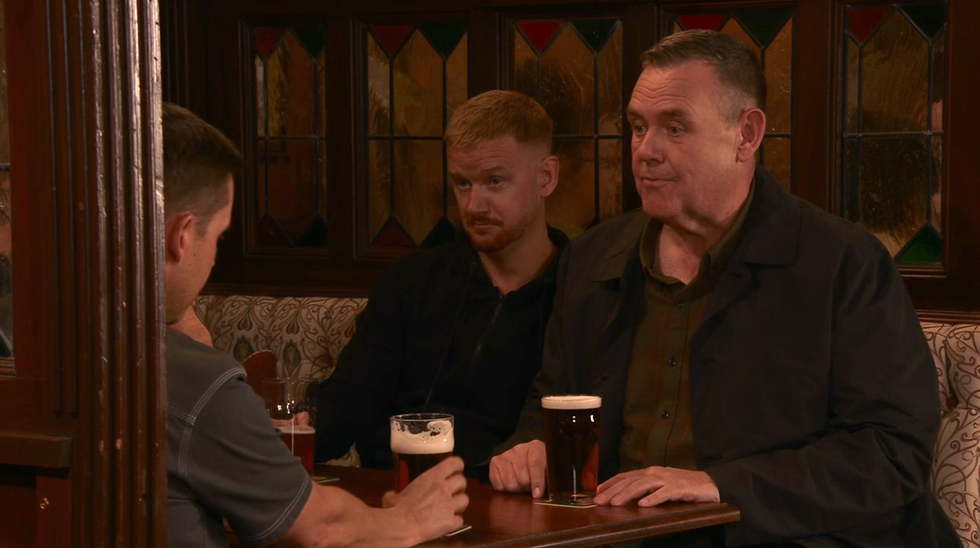 Gary Windass, George Shuttleworth, Coronation Street gary windass, george shuttleworth, coronation street