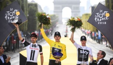 2018 Tour de France: the final podium