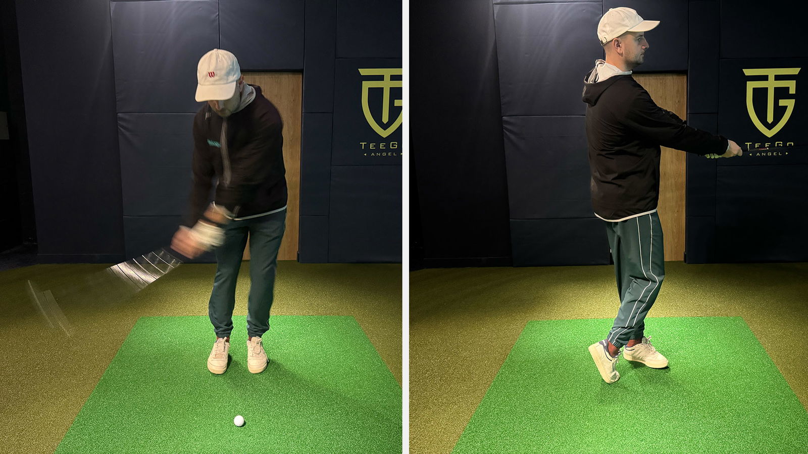 Golf Straight Hands Drill