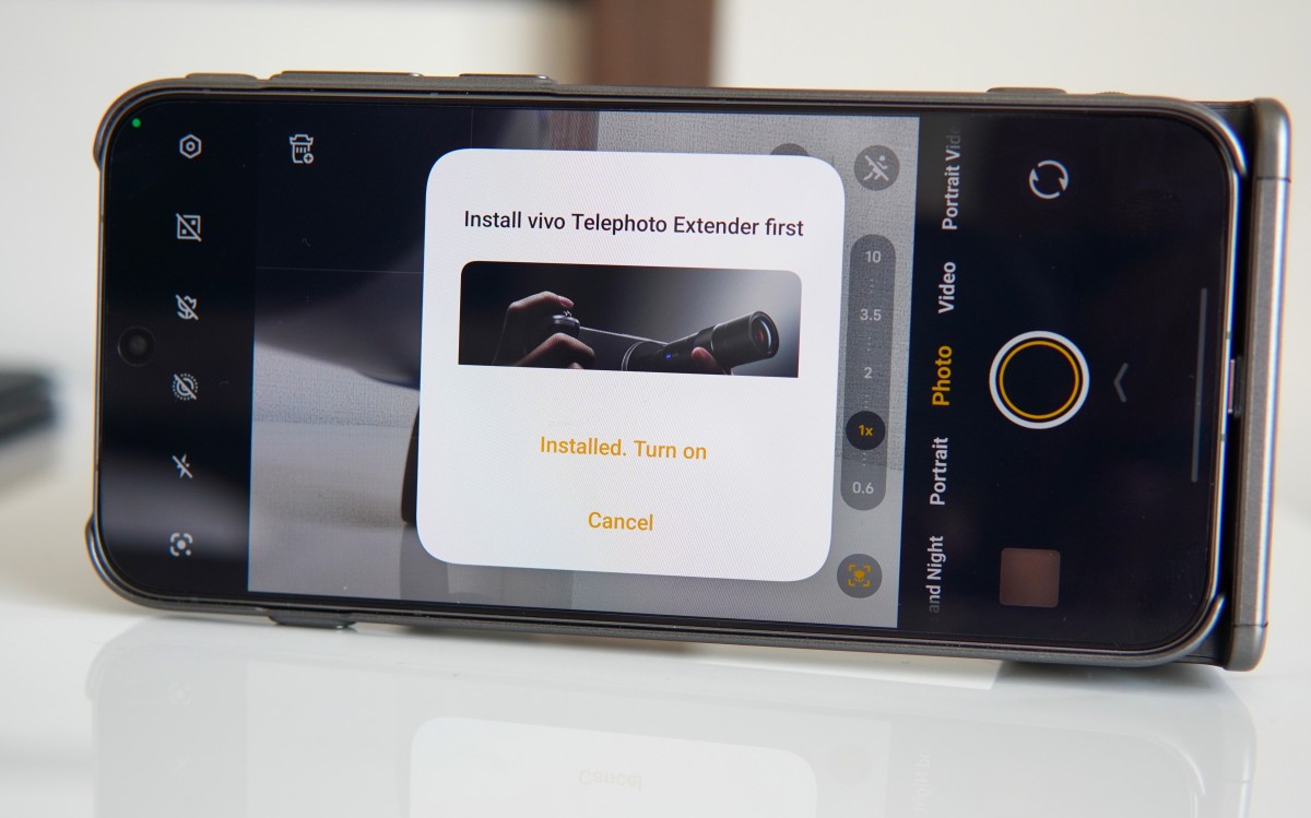 vivo X300 Pro Photographer Kit with telephoto extender hands-on