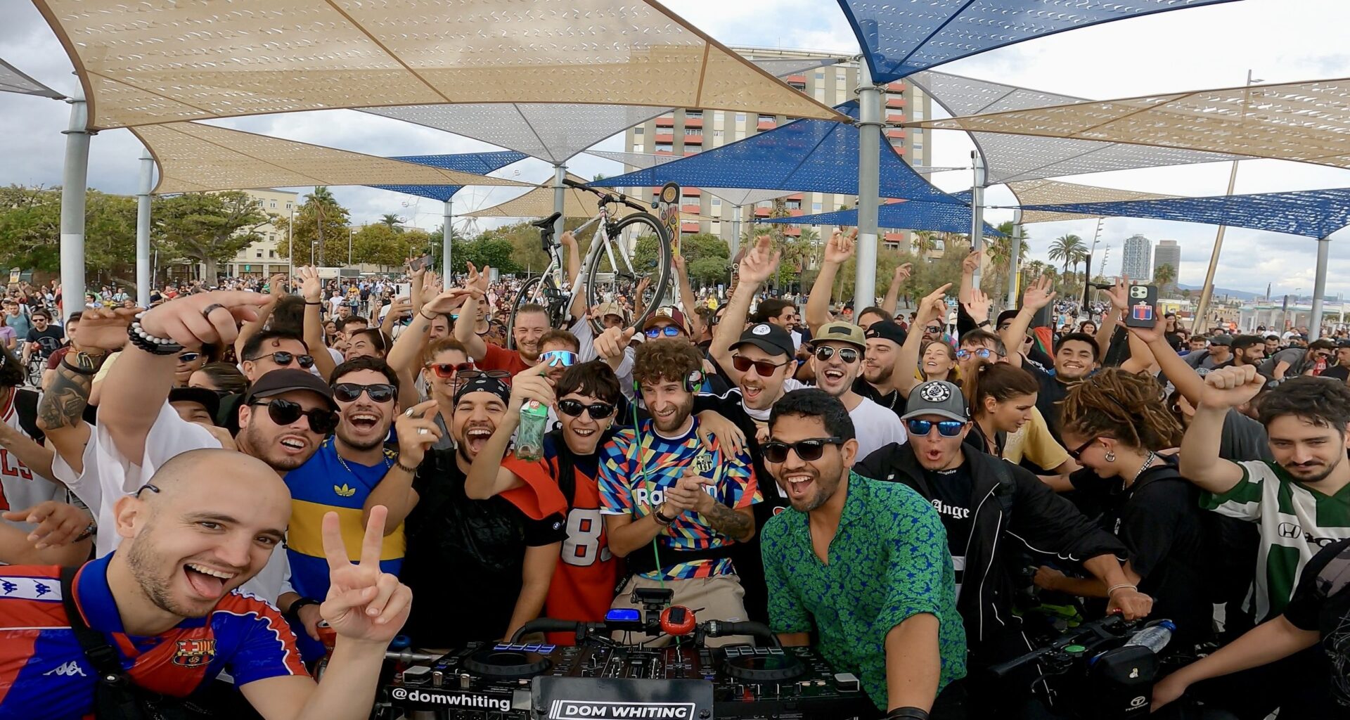 'I’ve always wanted my rides to bring people together through the love of music and bikes' - meet Britain's cycling DJ, Dom Whiting