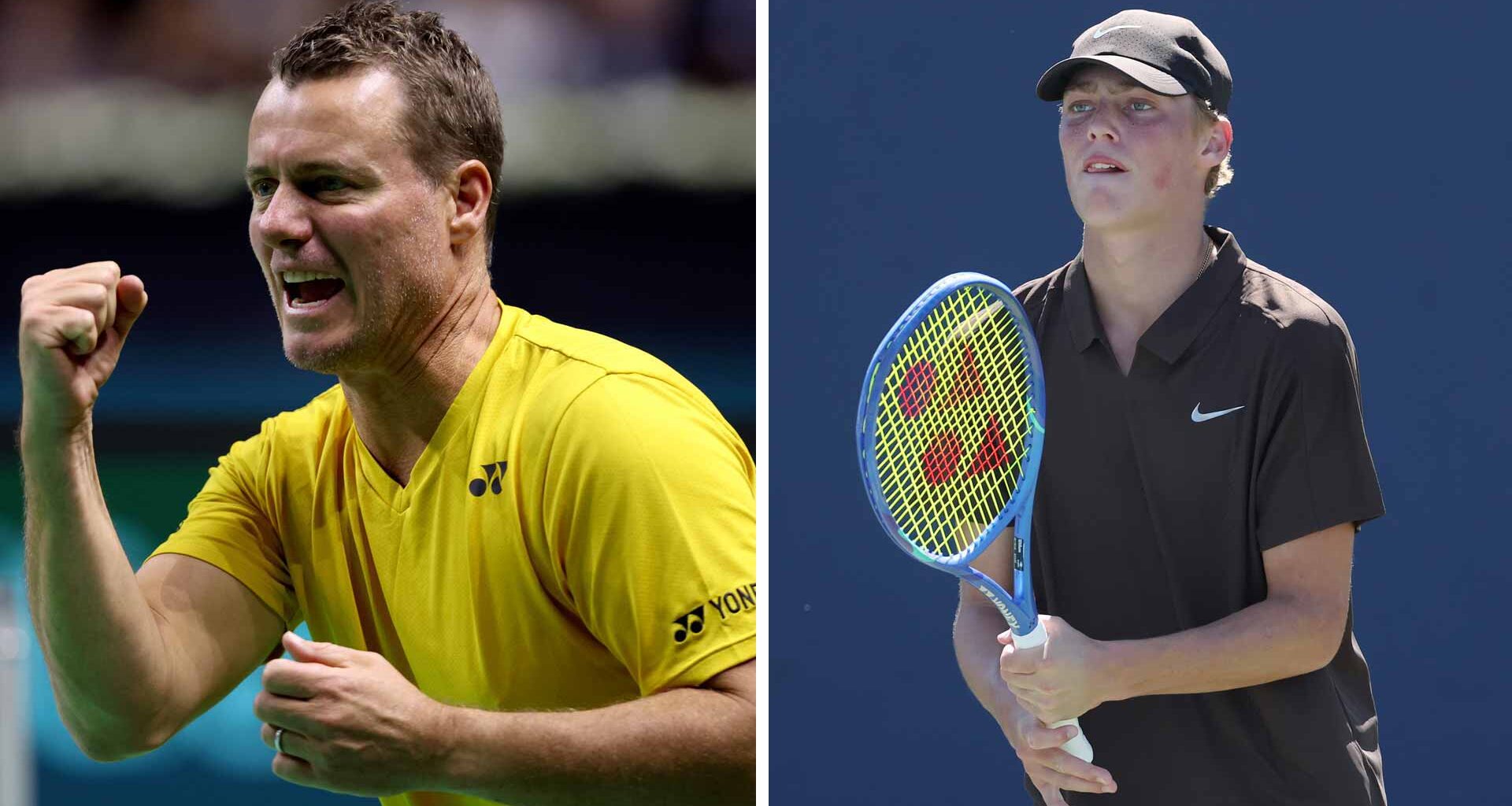 Former World No. 1 Lleyton Hewitt will play doubles alongside his son Cruz Hewitt at this week's Sydney Challenger.