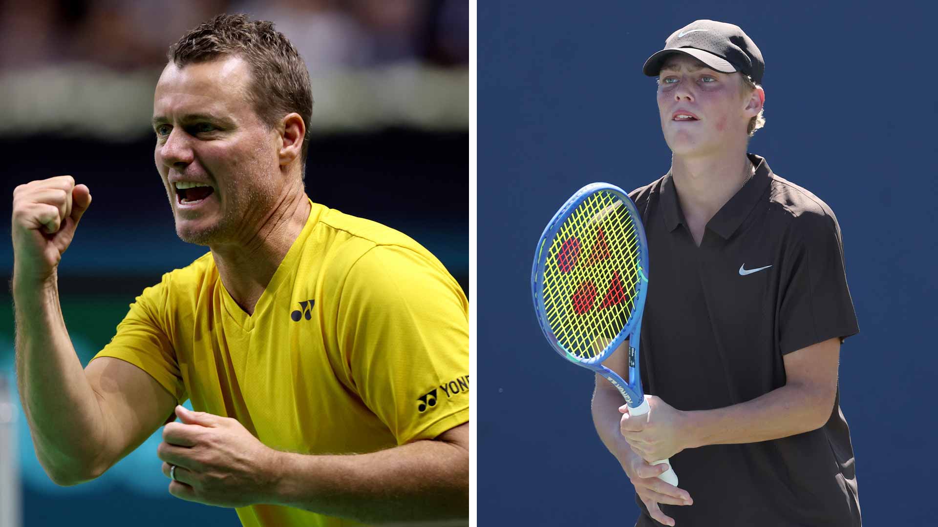 Former World No. 1 Lleyton Hewitt will play doubles alongside his son Cruz Hewitt at this week's Sydney Challenger.