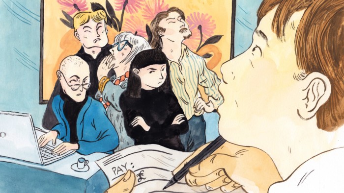 You can’t simply ‘buy’ art — you have to ‘acquire’ it