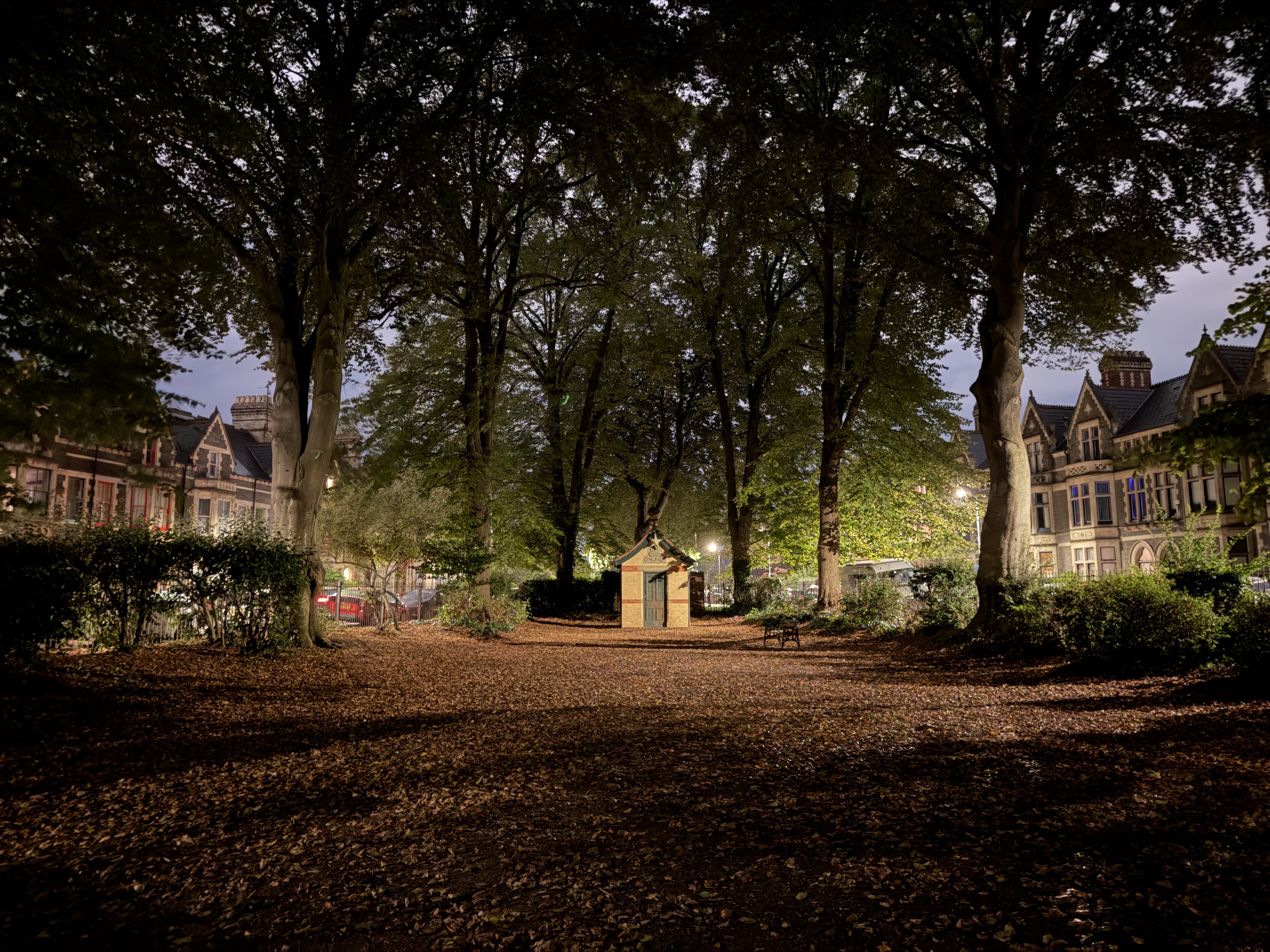 iPhone 17 Pro 1x lens night