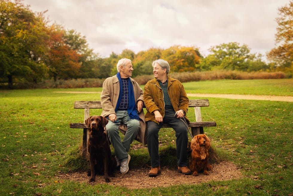 Ian McKellen, Roger Allam, Frank and Percy ian mckellen, roger allam, frank and percy