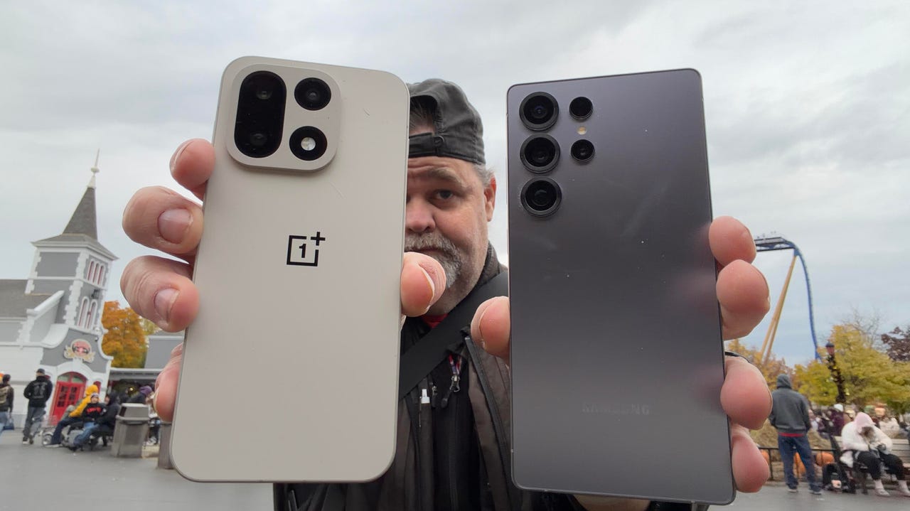 OnePlus 15 and Samsung Galaxy S25 Ultra