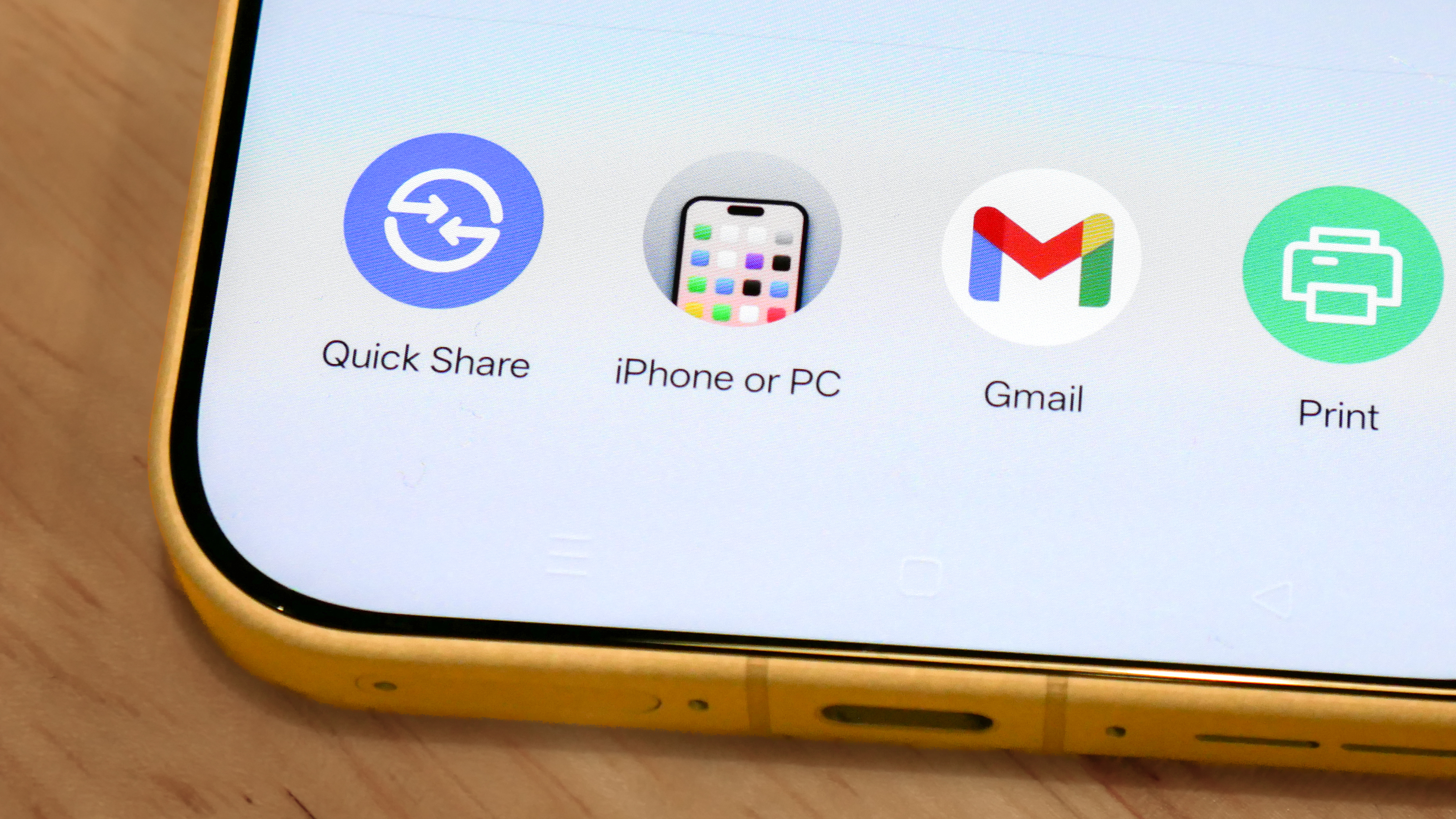 OnePlus 15 running different features.