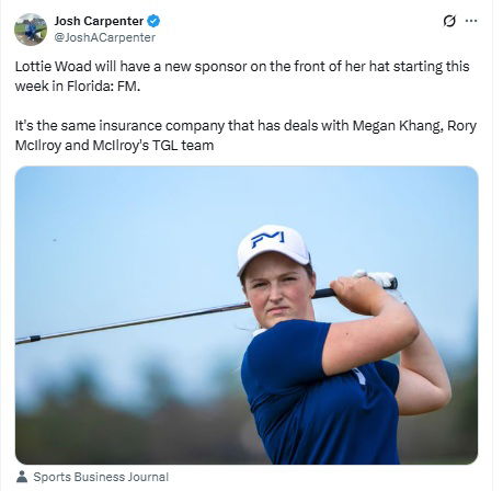 Lottie Woad has joined FM [X / @JoshACarpenter] 