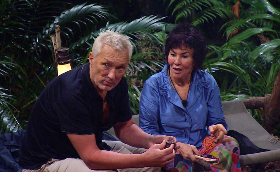 martin kemp, ruby wax, i'm a celebrity get me out of here
