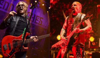 Composite image of Glenn Hughes and Kerry King