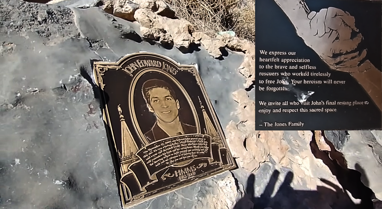 Nutty Putty Cave remains sealed with John Jones’s body inside, permanently closed and preserved as the inaccessible underground tomb created after his death/ screengrab Nutty putty Tomb