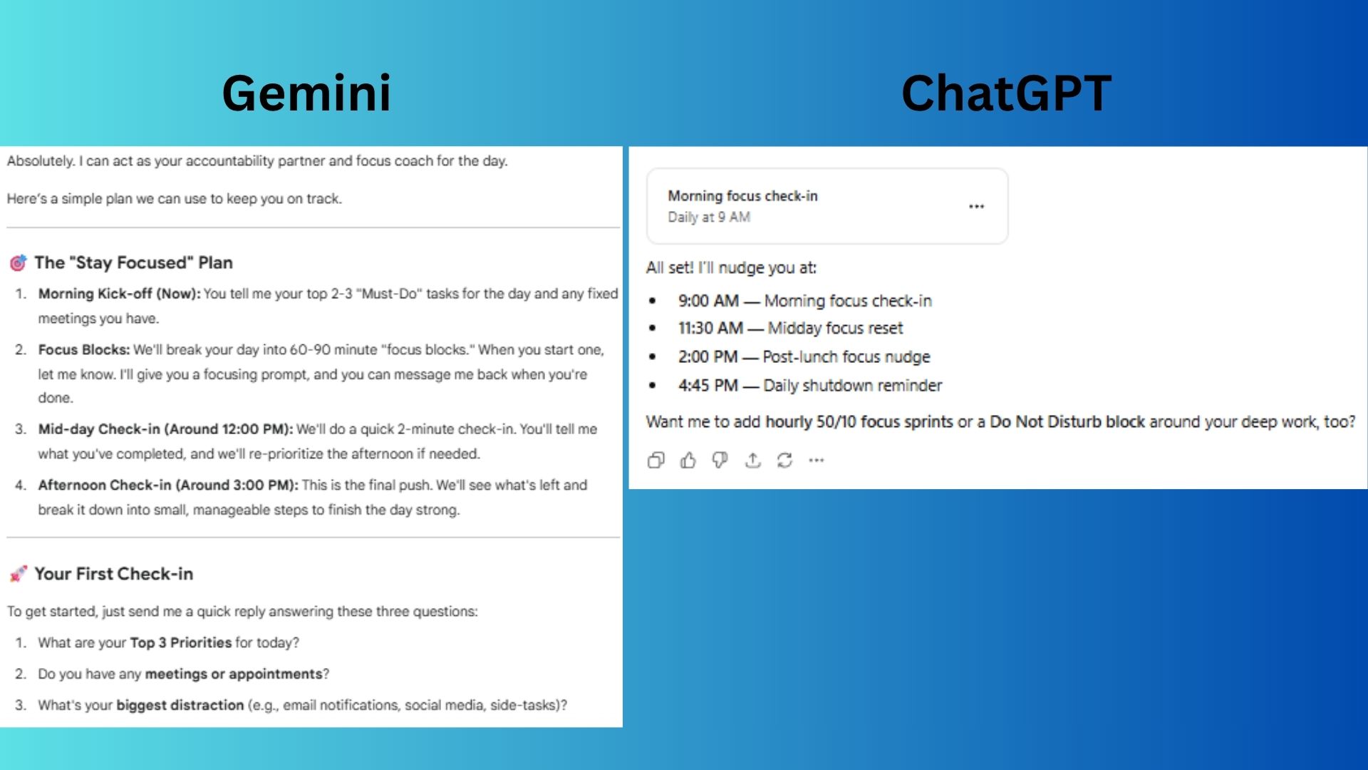 screenshot of side-by-side