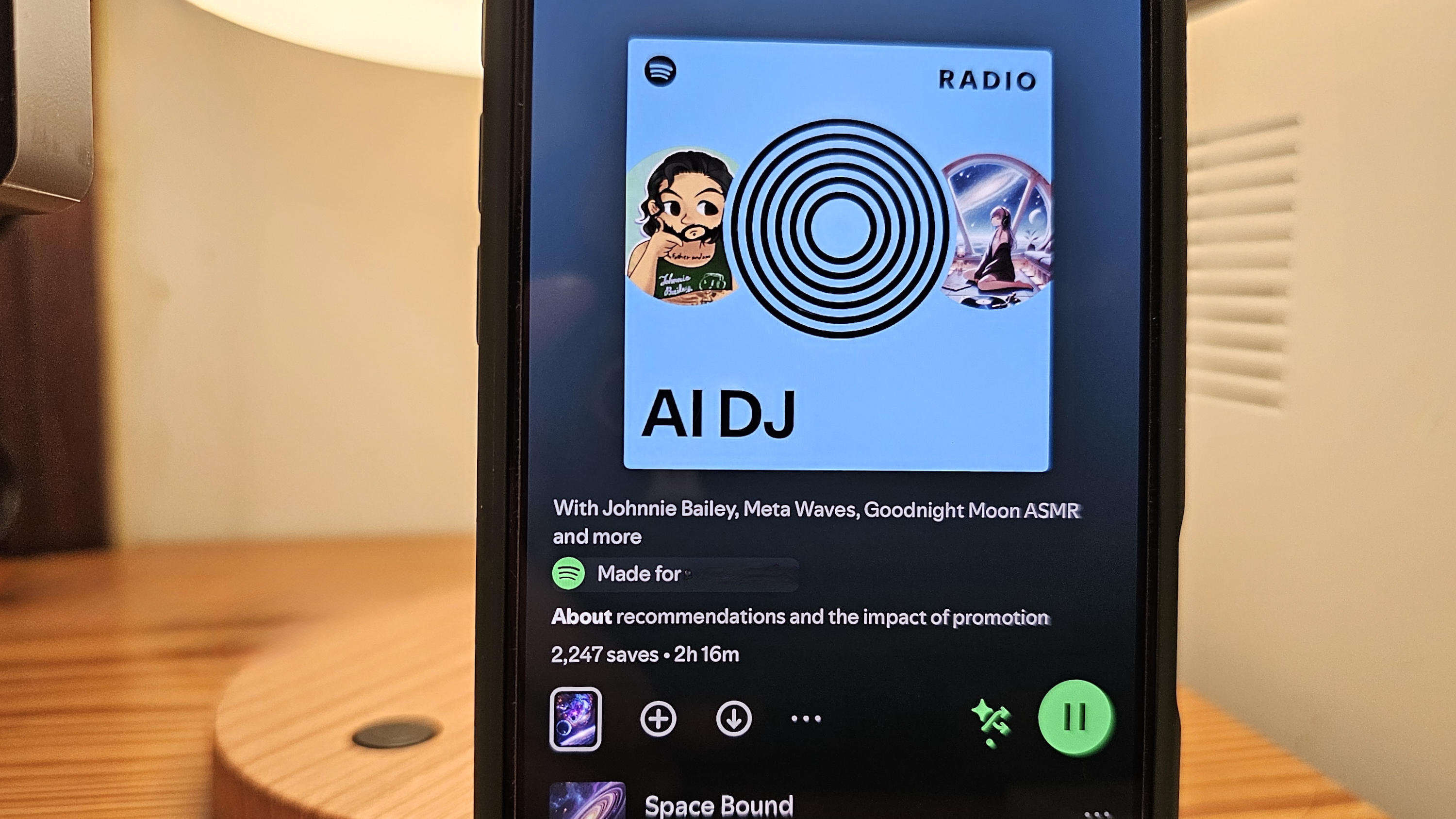 A selection of Sonos products and AI in music apps, to suggest the crossover (and rivalry)