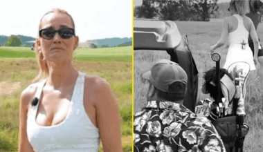 Paige Spiranac reduced to tears and walks off green after being accused of cheating in golf event