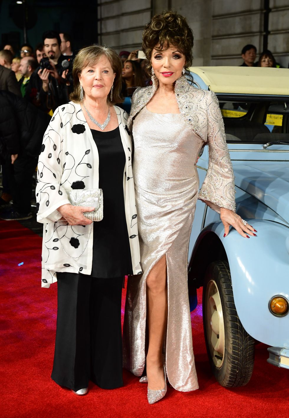 Pauline Collins and Dame Joan Collins