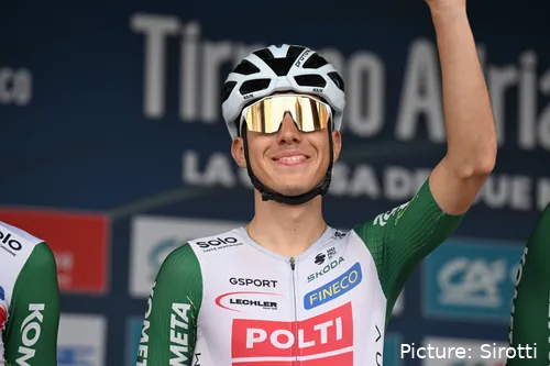 Davide Piganzoli, Visma | Lease a Bike signing for 2026