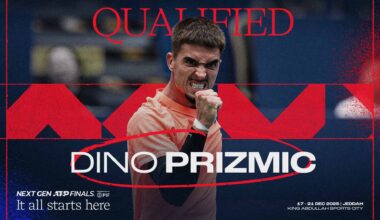 Dino Prizmic qualifies for Next Gen ATP Finals presented by PIF | ATP Tour