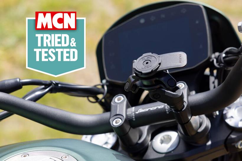 Quadlock Handlebar mount