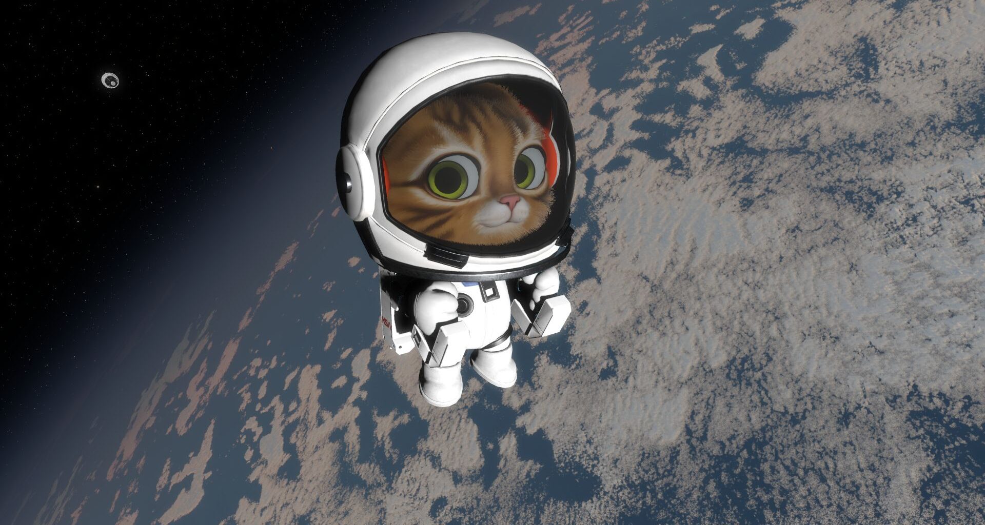 Screenshots from the pre-alpha build of Kitten Space Agency