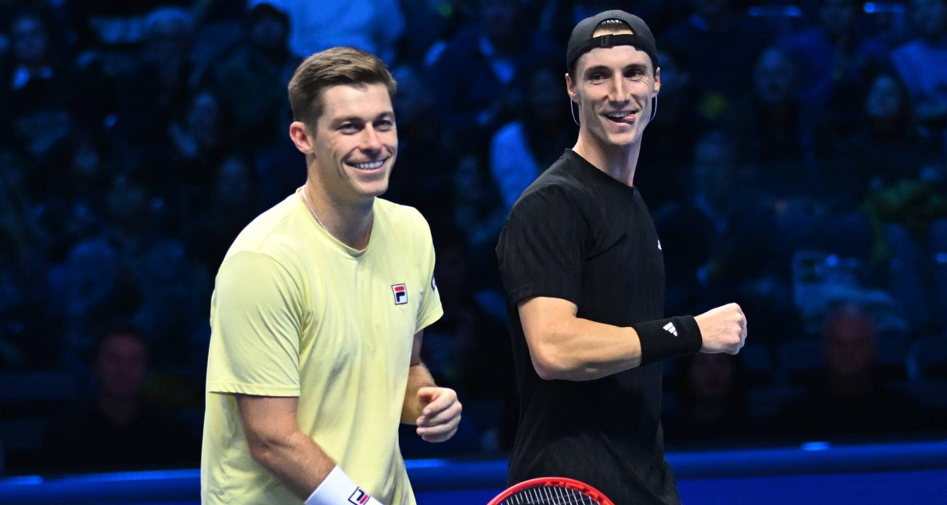 Joe Salisbury & Neal Skupski mark their intent with group sweep at Nitto ATP Finals | ATP Tour