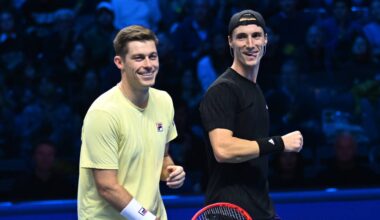 Joe Salisbury & Neal Skupski mark their intent with group sweep at Nitto ATP Finals | ATP Tour