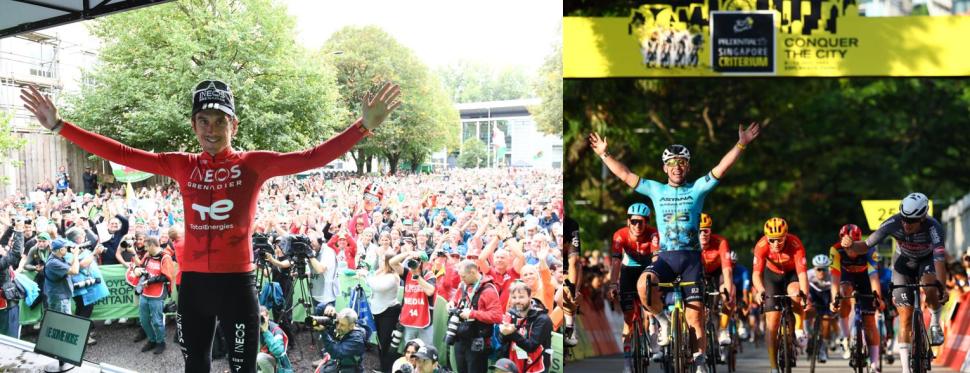 Geraint Thomas Mark Cavendish farewells