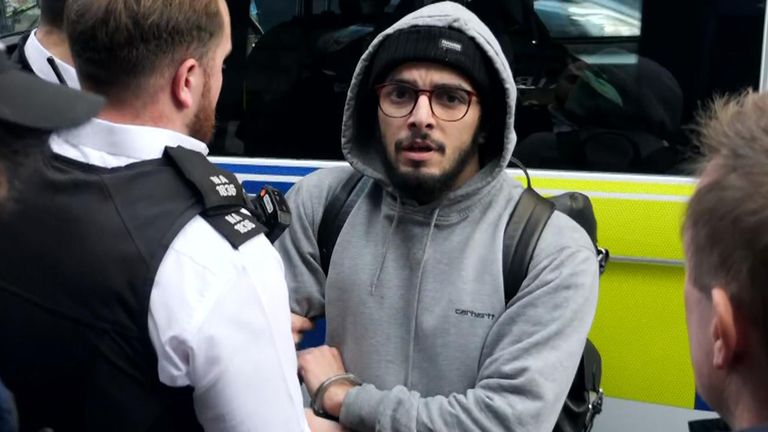 Kaddour-Cherif claimed to be someone else when he was arrested