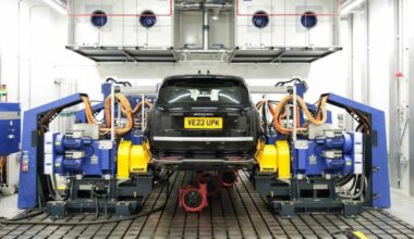 The ONS said  cyber attack production disruption at Jaguar Land Rover contributed to September's contraction. File pic: PA