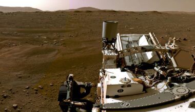 The Perseverance rover. Pic: Reuters