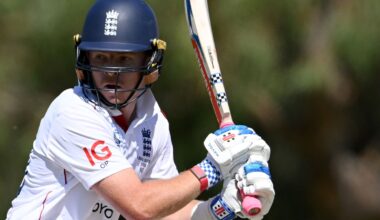 Ollie Pope scored a half-century for England on the second day of their Ashes warm-up match against England Lions