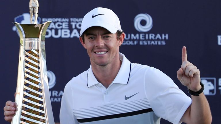 Rory McIlroy, DP World TOur Championship, 2015  