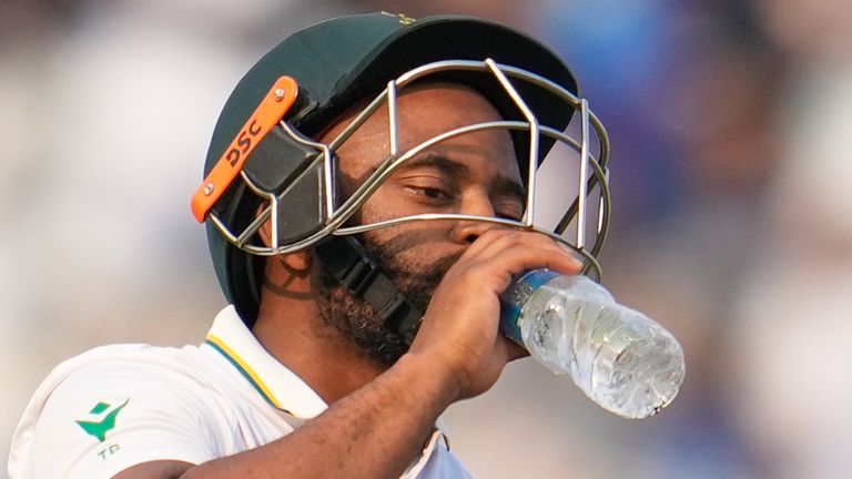 South Africa Test captain Temba Bavuma (Associated Press)