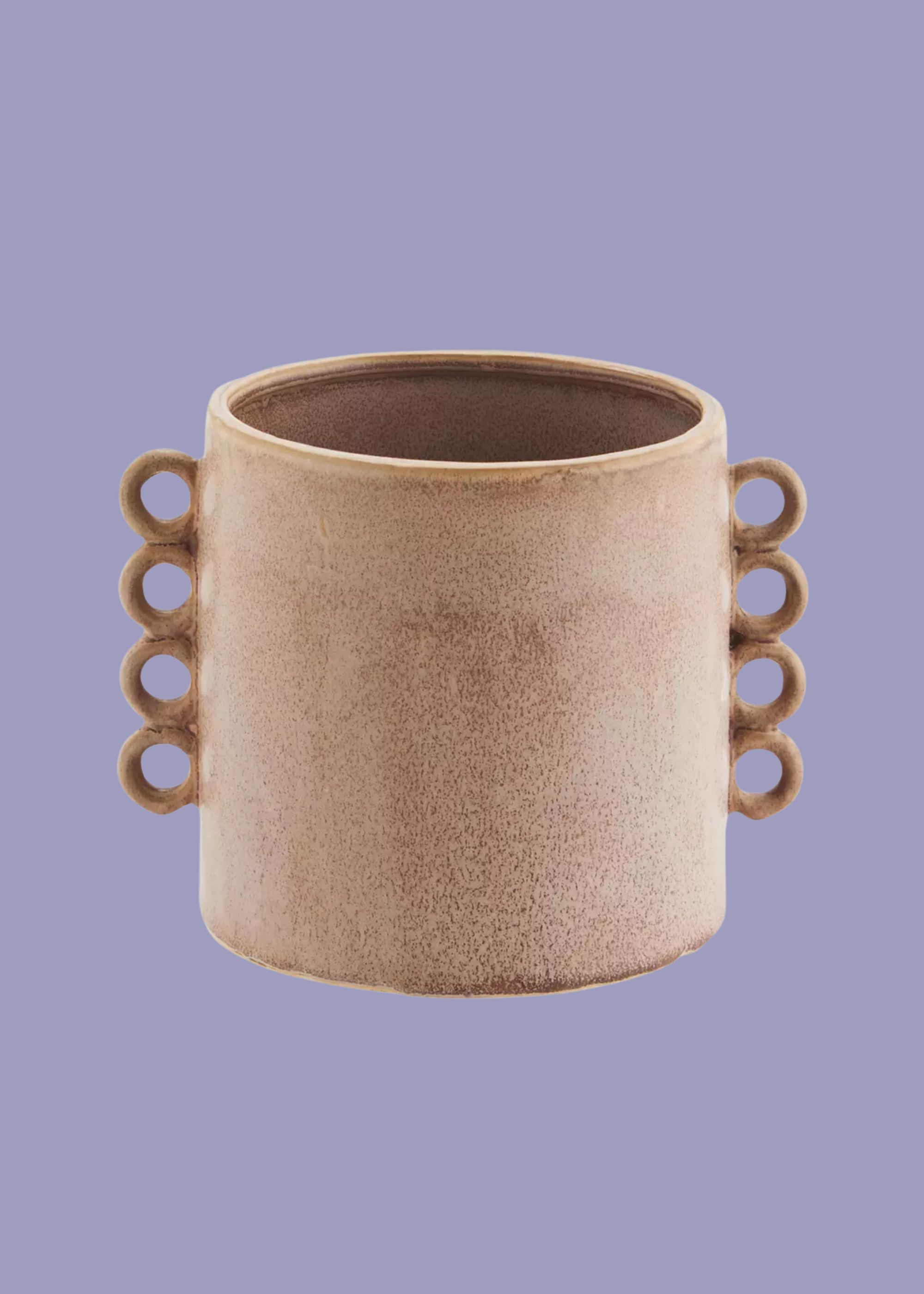 MADAM STOLTZ, Ringed Edge Rose Terracotta Planter