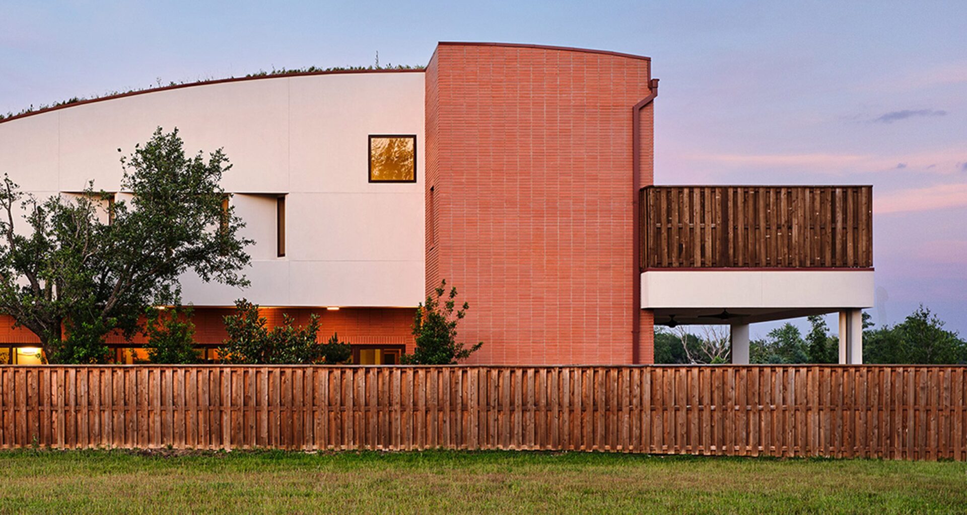 Shibanee & Kamal Architects create green-roofed community in Texas