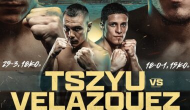 Tim Tszyu vs Anthony Velazquez official for December 17th in Sydney