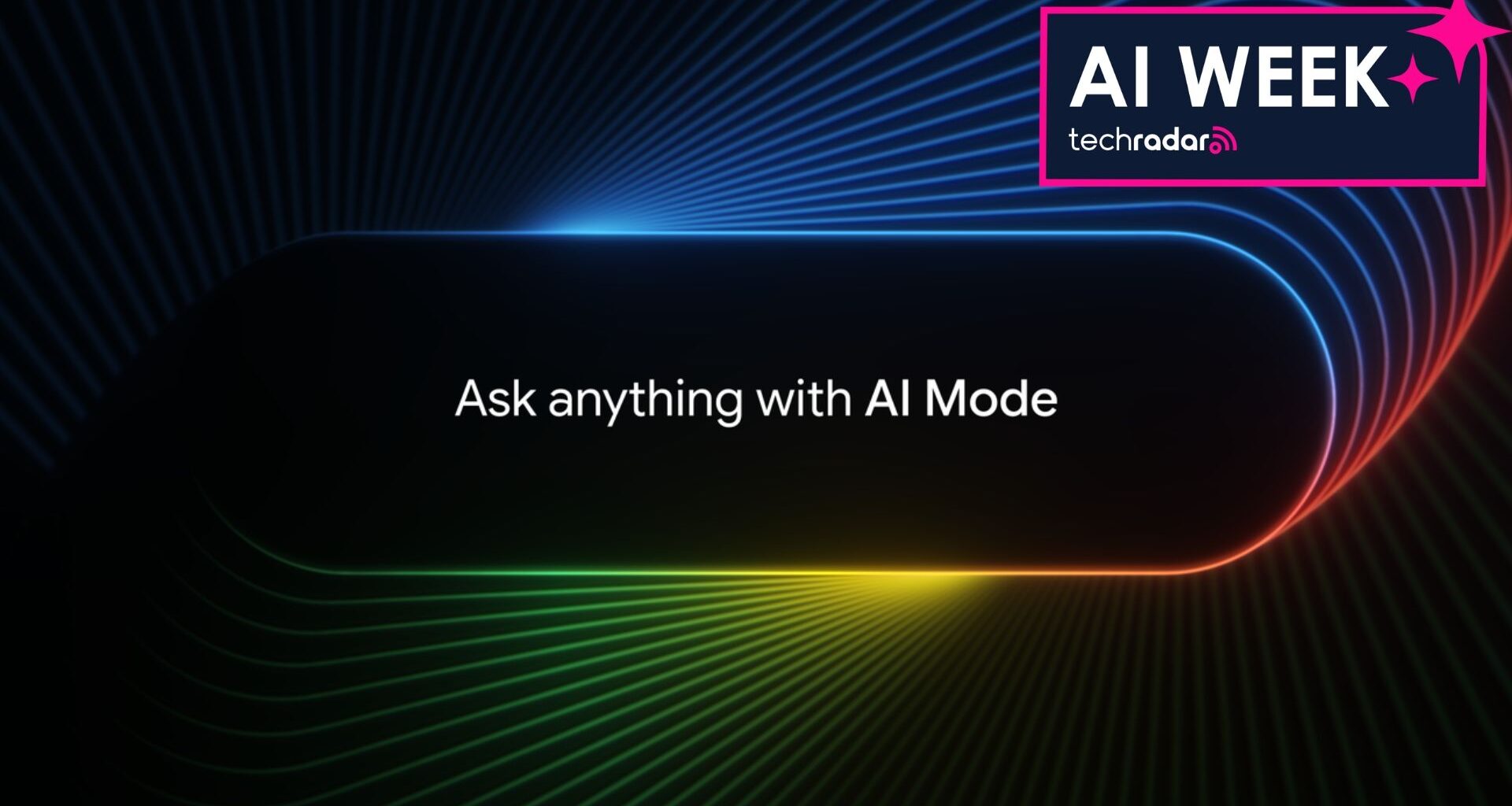 A screenshot of the Google AI Mode main page