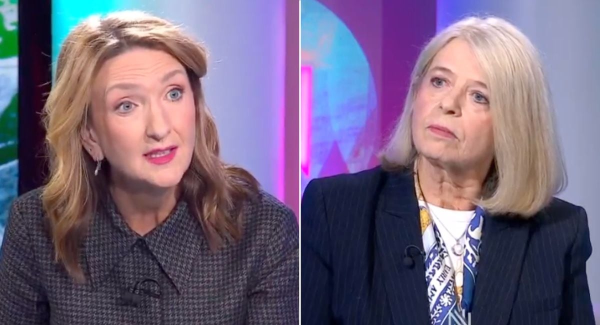 Victoria Derbyshire reminds shadow minister of Tories' record with the economy